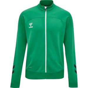 207399-6235-zippedped-jacket-hummel-hmllead-poly-green-white