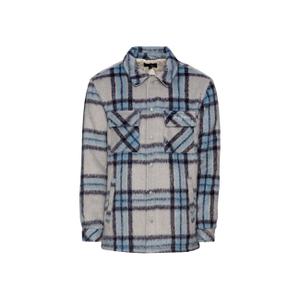 6023636-un-flannel-overshirt-sean-john-script-logo-blue-off-white